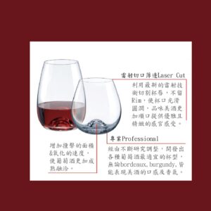 RONA Drink Master 專業無梗 O 型杯 460ml