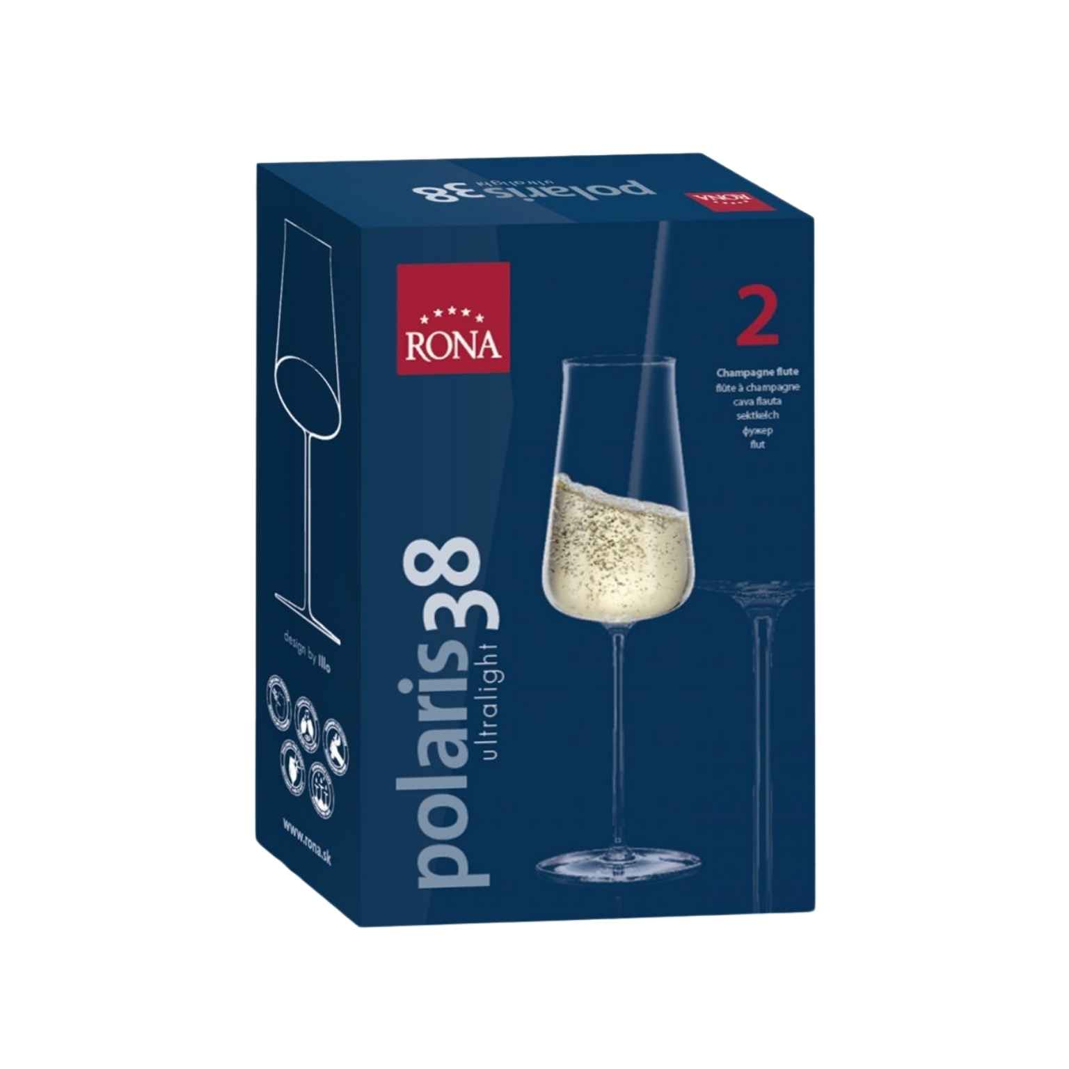 RONA Polaris 花花世界系列 花花香檳-香檳杯 380ml