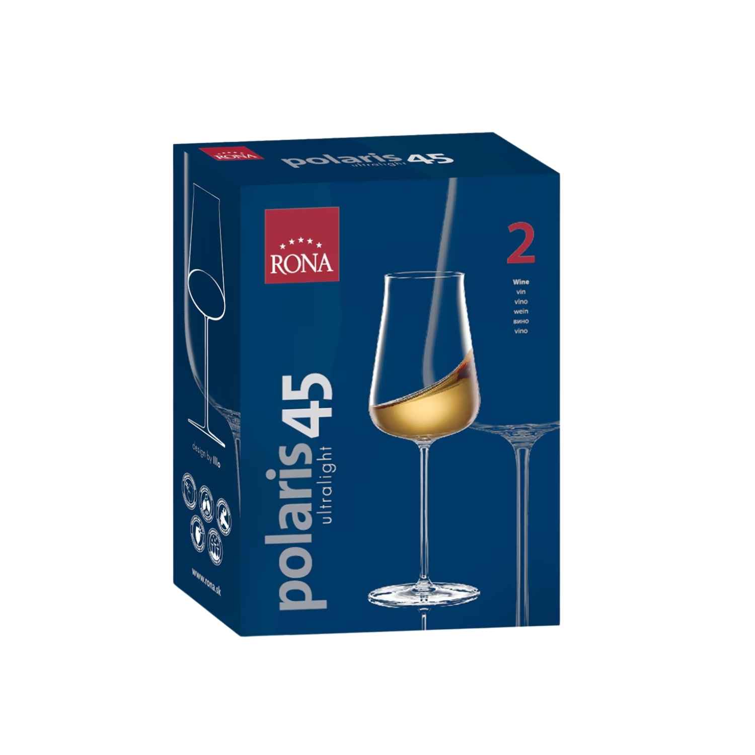 RONA Polaris 花花世界系列 小花-白酒杯 450ml