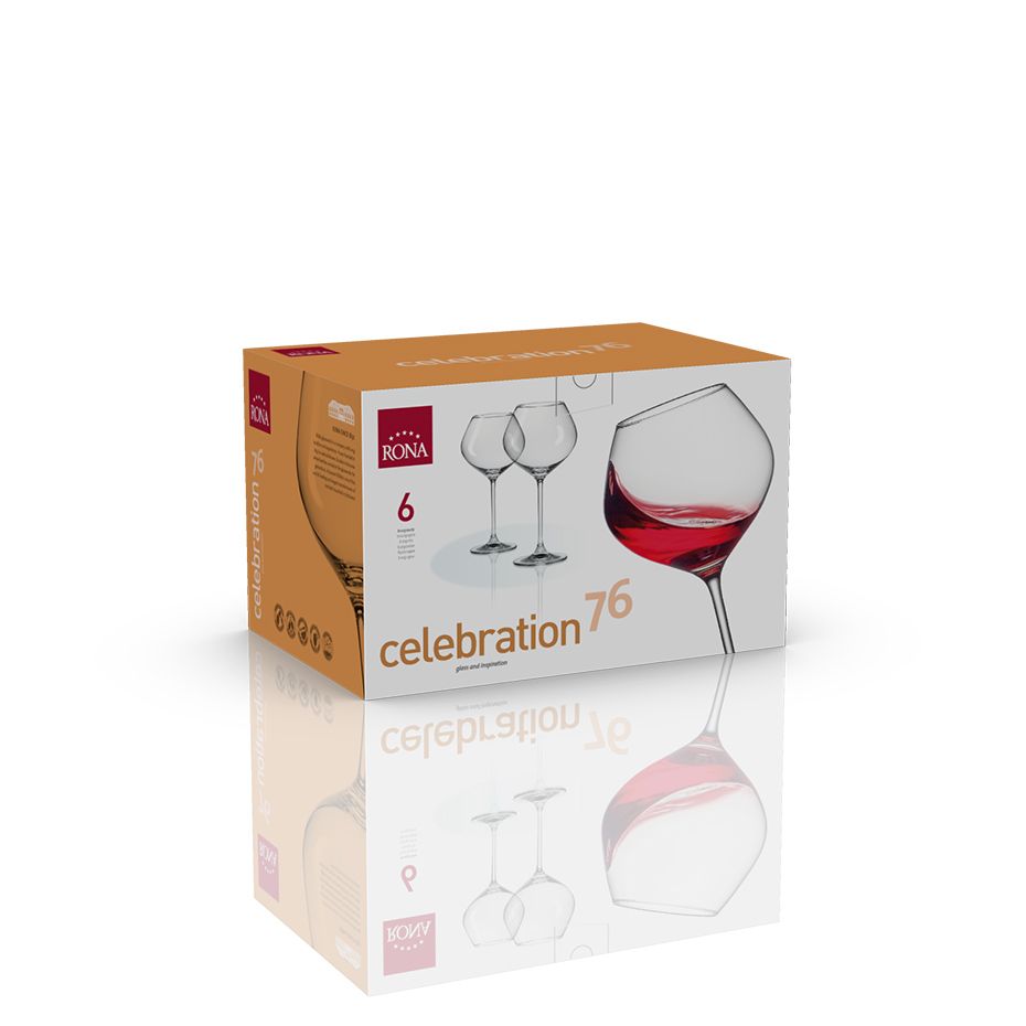 RONA Celebration 歡慶系列 勃根地杯 760ml 原廠6入彩盒