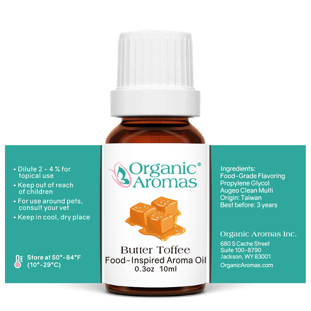 Organic Aromas 葡萄酒風味香氣-奶油太妃糖(Butter Toffee) - Image 2