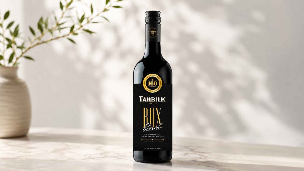 BDX Blend 酒標與酒瓶內文圖